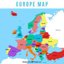 wereldkaart europa